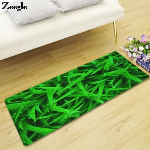 Zeegle Absorbent Bath Mat Flannel Bathroom Home Decoration Toilet Mat Set Anti-slip Foot Rug Carpet and Toilet Seat Cover