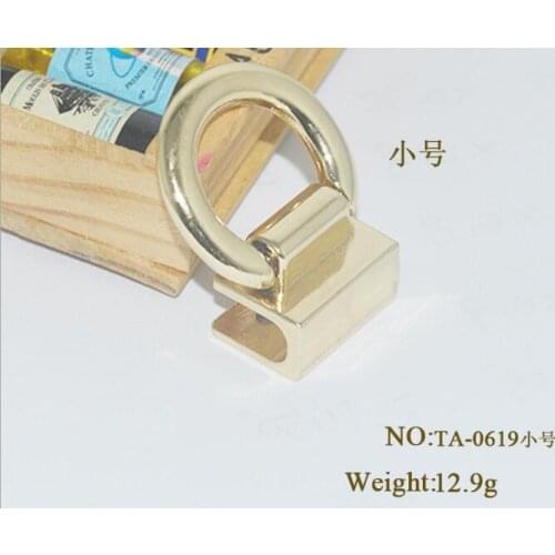 10pcs / lot) Wholesale Luggage Handbags Hardware Alloy Accessories DIY Manual Chain Side Clip Metal Accessories