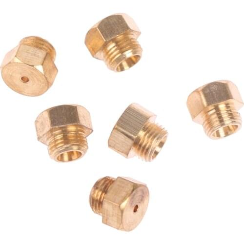 10 PCS M5*0.75 LPG Gas Water Heater Accessories Liquid And Natural Gas Water Heater Nozzle Jet 0.64mm