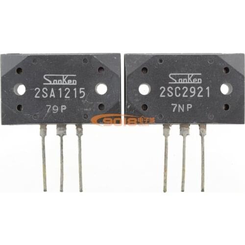 5Pair (1Pair=2pcs)A1215 C2921 2SA1215 2SC2921 TO-3P Audio amplifier pair tube High Quality