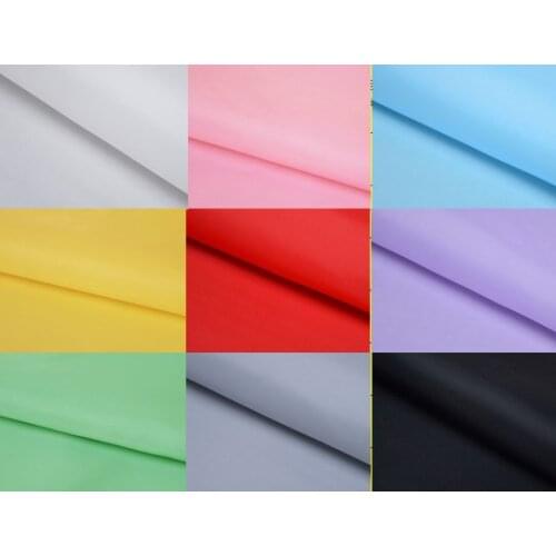 ZY Promotion! One Yard Pretty 10 Simple Colors Options Polyester Lining Fabric For DIY sewing