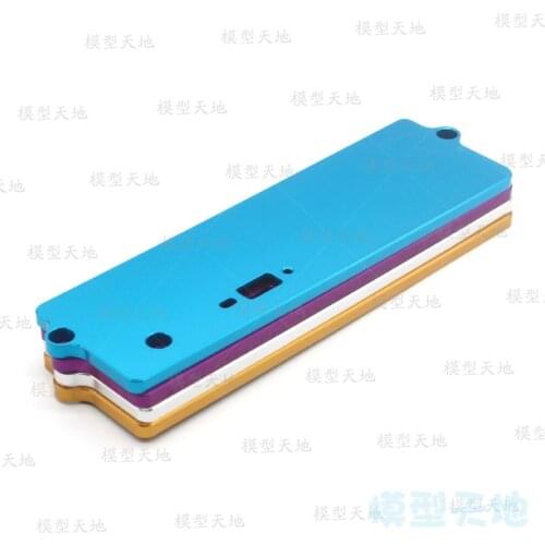 HSP 122064 Aluminum Aolly Metal Battery Case Top Cover 02111 1/10 Upgrade Parts For 94122 94155 94166 94177 94188