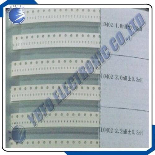 Free Shipping One Lot 0402 SMD SMT Chip Inductor Assortment Book Kit 42values 4200pcs