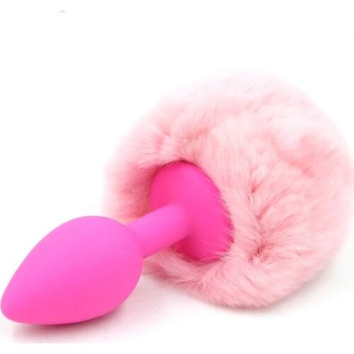 Adult Faux Fox Tail Rabbit Tail Sexy Toys For Adults Butt Plug Romance Valentines Day Gifts Wonderful Christmas Gift