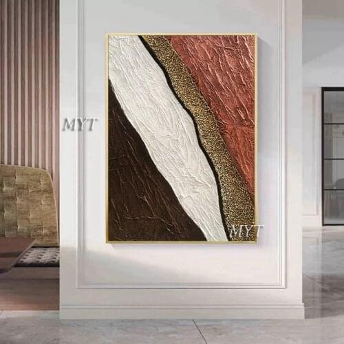 Pure Handmade Texture Acrylic Canvas Art Oil Painting Home Decoration Unframed Paintings Canvas Wall Art Picture For Hotel Decor