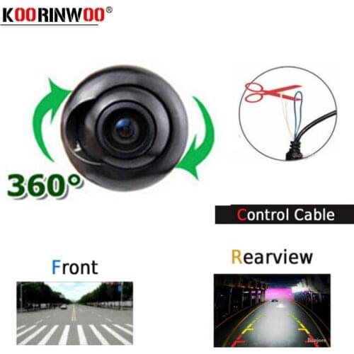 Koorinwoo CCD Multifunction 2 Transform Switch 360 Car Front camera / side / Rearview Camera Dash Reverse Parking Accessories