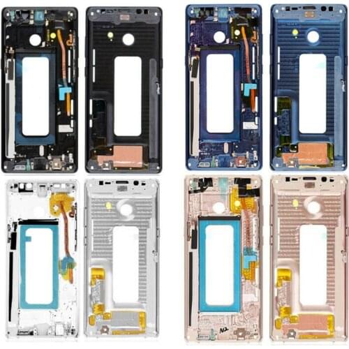 Original Metal Frame LCD Plate For Samsung Note 8 Galaxy Note8 N950 N950F N950FD Phone New Housing Chassis Middle Frame + Tools