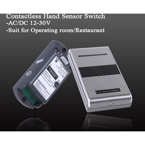 Operating clean room Door switch Contactless hand sensor switch Sliding gate opener Automatic door controller AC/DC 12-30V