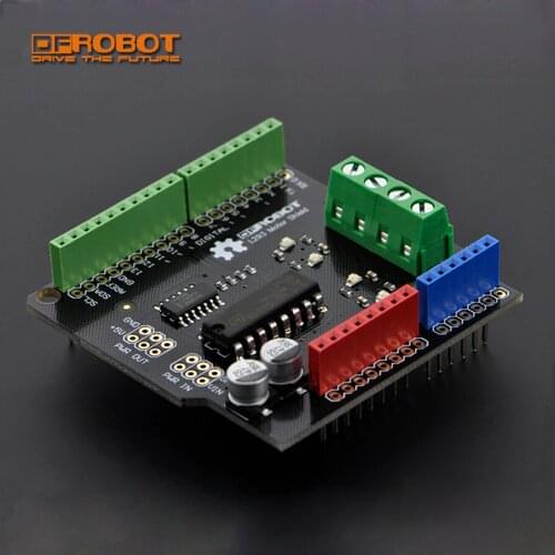 DFRobot Genuine 1A Motor Shield Expansion board, L293 chip two way 7-12V DC motors drive Support PWM speed control for arduino