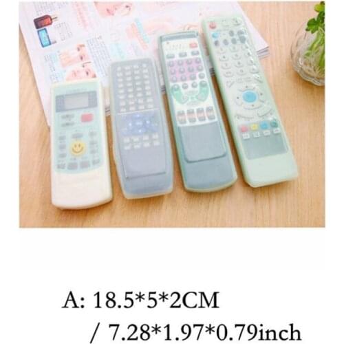 2018 HOT Sales Dust protection Silicone Cover TV Remote Control Set Waterproof Dust Protective Cover Case Stylish JULY 28