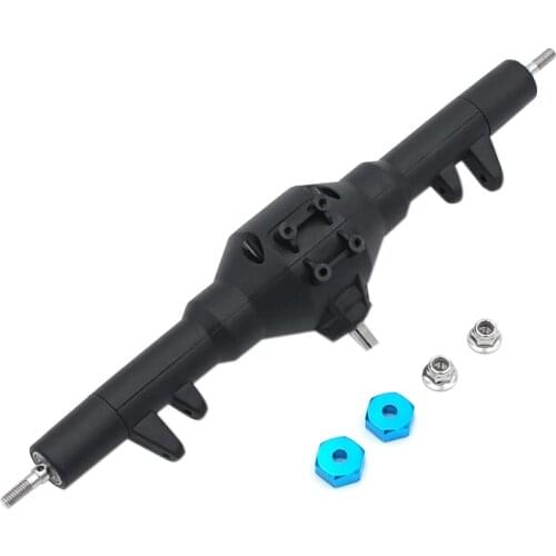 For Wltoys 1/12 12428 12423 Rear Straight Axle Gearbox Assembly Metal Rear Differential