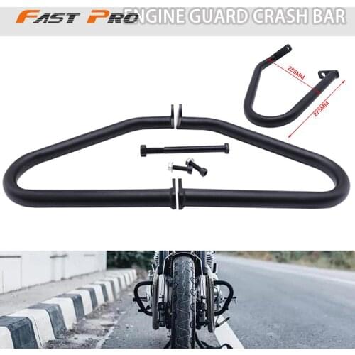 Motorcycle Crash Bar Engine Guard Kit Frame Side Protector For Royal Enfield Classic 500 Pegasus Stealth Black Squadron Blue