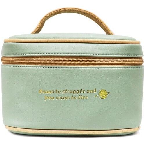 Fashion New Trend Cosmetic Bags for Women Large Capacity Practical Waterproof Fabric Handbag Makeup Storage Cases Female B278