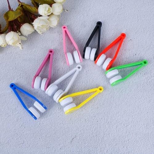 1pc Microfiber Spectacles Cleaner Brush Cleaning Tool hot sale Sun Glasses Eyeglass Brush Cleaning Tool
