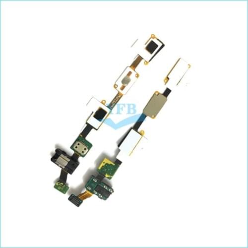 20PCS Home Button Key Return Sensor Menu Headphone Audio Jack Flex Cable For Samsung Galaxy J7 Nxt J701 J701F