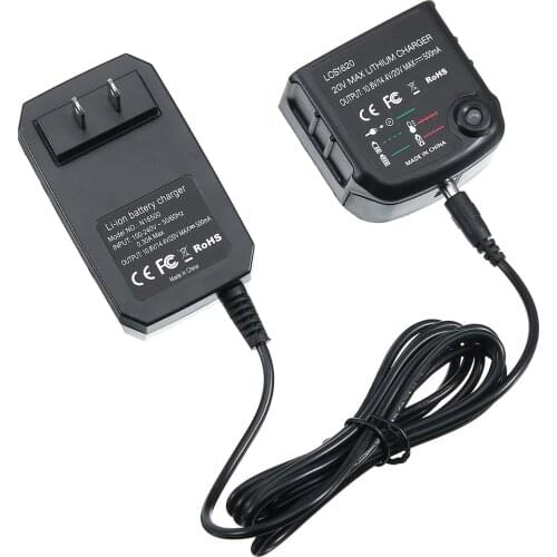 20V Lithium Ion Battery Charger LCS1620 Charger With LED Light Indicator Power Tools Charger