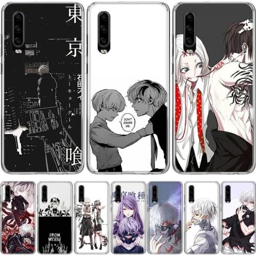 Anime Tokyo Ghoul Japan Phone Case for Huawei P30 P40 P20 P10 Mate 20 10 30 Lite Pro P Smart Z Plus + Art Shell Cover Coque