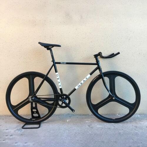 Cr-Mo Steel Bike Frame Fixed Gear Bicycle Racing Freewheel Fixie Magnesium Alloy Wheel Single Speed 170cm 185cm Cycling Parts