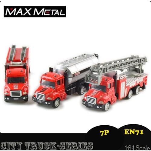 MAXMetal 1:64 Diecast Construction Vehicle Metal Engineering Car Simulation Alloy Car Model Toy Mini Truck Gift Toy for Children
