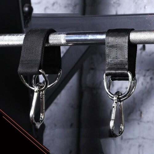 150kg Swing Hanging Straps Kit Gym Hanging Strap Webbing W/ D-ring Hooks