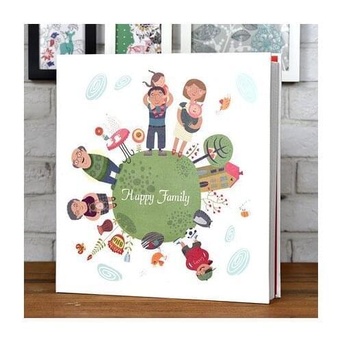 5 inch 6 inch 7 inch leather photo album interstitial 720 photos large capacity record family baby growth photos album