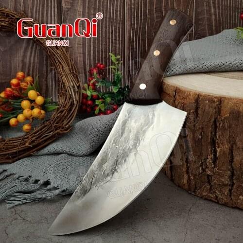 Handmade Full Tang Chef Knife High-carbon Cleaver Slicing Butcher Special knife Ultra Sharp Practical Kitchen Chef Knives Tools