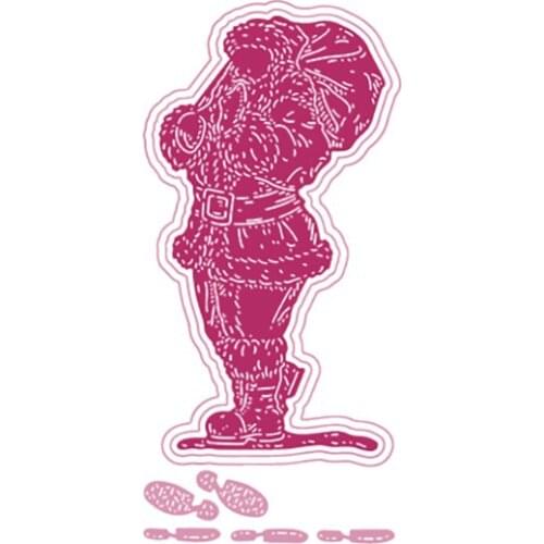 Christmas Santa Claus Die Set Cutting Dies Scrapbook Diary Decoration Stencil Embossing Template DIY Greeting Card Handmade 2021