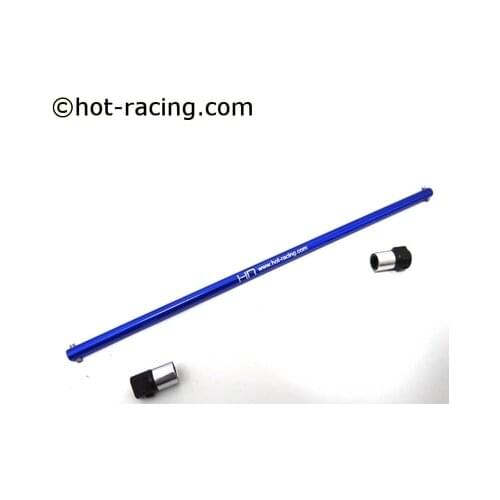 Heavy Duty center drive shaft and out drives for the Traxxas Slash 4x4 racing truck