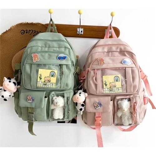 Chuwanglin Women Backpack Fashion Waterproof Rucksack for Teen Girls School Bag Cute Student Bookbag Travel Mochila 8171133