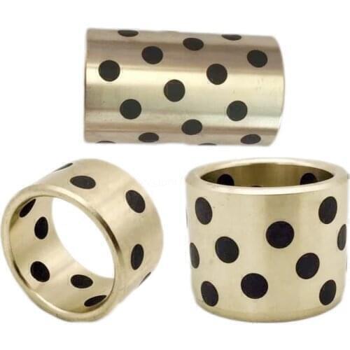 40*48*35 40*48*40 40*48*50 40*50*15 40*50*20 40*50*25 40*50*30 Graphite copper sleeve Embedded Solid Self-lubricating Bearings