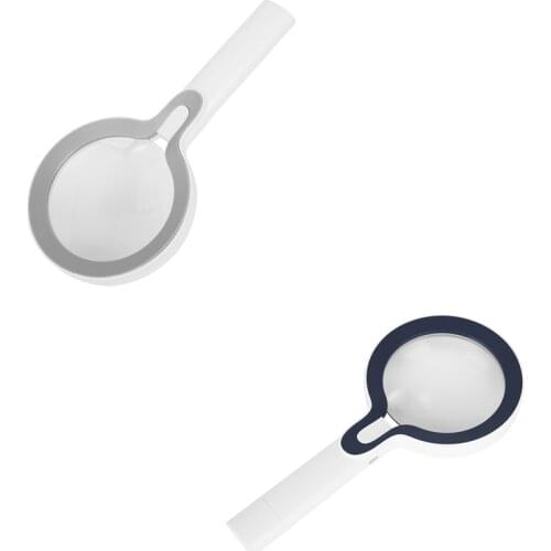 5X 10X 29 Ring LED Lights 3-Level Brightness Contact Switch Elderly Hand-Held Reading Magnifying Glass