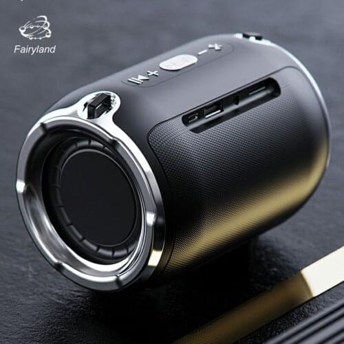 Bluetooth V5.0 Speaker Mini Subwoofer TWS Wireless Portable Support TF Card FM Radio Outdoor Sports Stereo Audio Loudspeaker