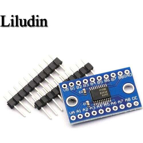 3.3V 5V TXS0108E 8 Channel Logic Level Bi-directional Converter Module Mutual Convert Module TXS0108E