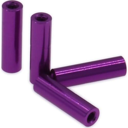 FreeShipping RCAWD Alloy Column 6mm*27mm*M3 6mm*21mm*M3 4PCS For RC Hobby Model Car 1:10 HSP Arrma Axial Traxxas N10251 N10252