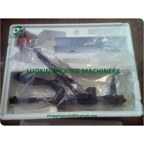 LX-PACK Exporting to US Europe high quality Manual tool hand tool manual sealer for steel strap with seal single notch sealless