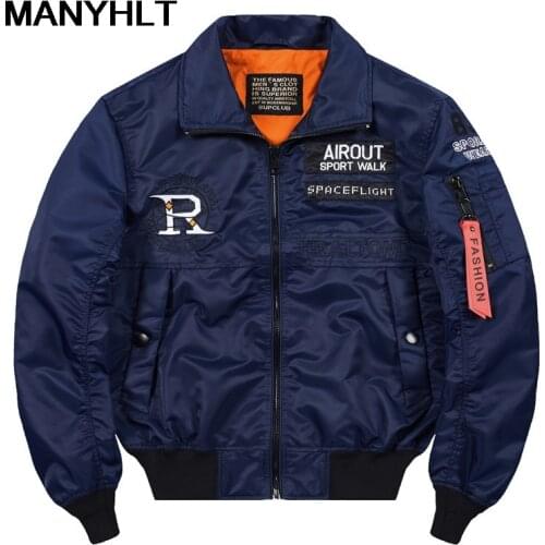 Mens Coat Autumn 2021 Mens Bomber Loose Tops Branded Mens Clothing Motorcycle Pilot Jacket Coat Moto Equipment For Men