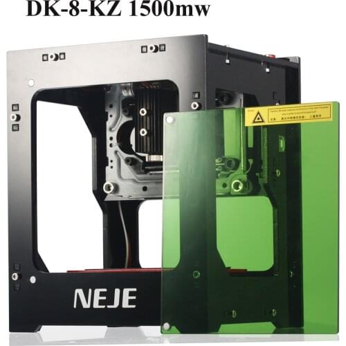 NEJE DK-8-KZ 1500/2000/3000mW Professionele DIY Desktop Mini CNC Laser Graveur Cutter Graveren Hout Snijmachine Router