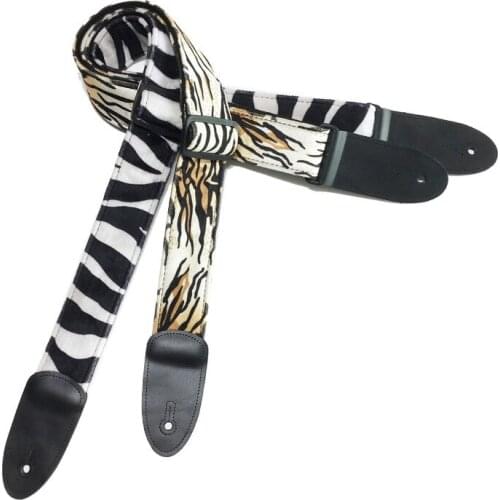 2021 New Foreign Trade Guitar Strap, Flannel Strap, Guitar Strap, Musical Instrument Accessories