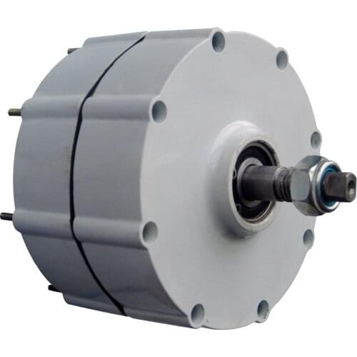 Small Permanent Magnetic Alternator 500W 600W AC 3 Phase eolienne 12V 24V 48V New Generator