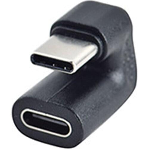New Type-C Male to Female Data Charging Cable Elbow Mobile Tablet Computer Game Power Supply Cable Adapter Plug