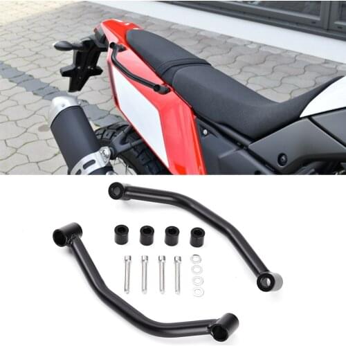 Passenger Rear Grab Handle For TENERE 700 CNC Seat Hand Handle Grab Bar Rail Motorcycle Accessories For YAMAHA TENERE XTZ 700