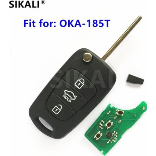 Remote Key for Hyundai Model Number OKA-185T Car Auto Vehicle Control Alarm 433MHz Transmitter ASSY 433-EU-TP