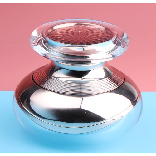 Empty Acrylic Cosmetic Jar Case Makeup Bottle for Homemade Skincare Products,Lotion and Serum,Premium Beauty Design