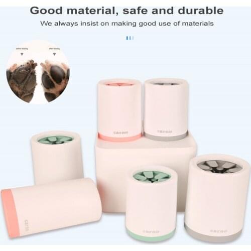 S/L Pet Foot Washing Cup Silicone Dog Paw Cleaner Cups Soft Combs For Quickly Clean Dogs Cats Dirt Paw Pet Foot Wash Tools