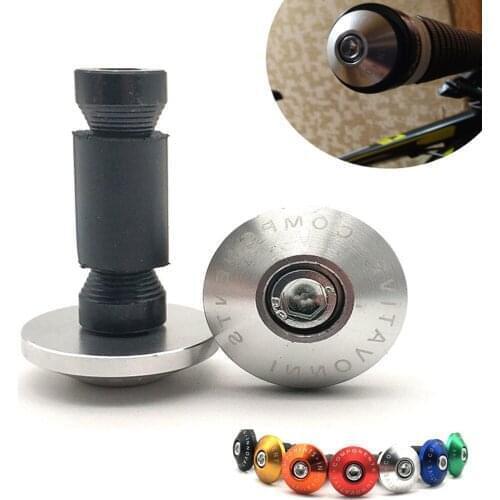 Universal Motorcycle Cap Handle Bar End Racing Handlebar Grips For Suzuki GSF1200 GSF1250 GSF650 BANDIT GSX600 Katana