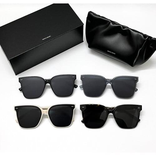 2021 Oversized Sunglasses Korea Gentle Sal Sunglasses Star Sunglass Fashion Lady Vintage Sunglasses For Women men Luxury Package