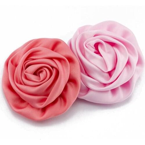 20pcs/lot 3" 8Colors Newborn Artificial Fabric Flower Artificial Flowers For Wedding Decoration