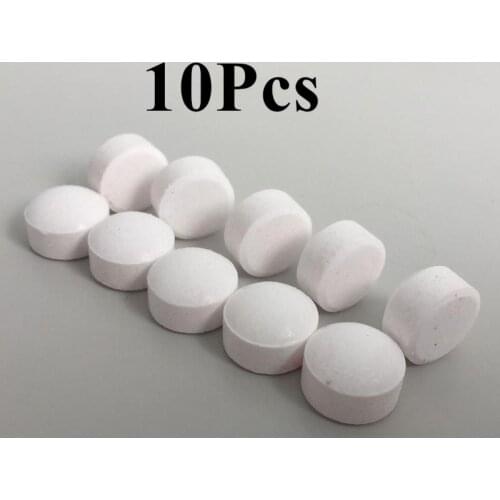 10Pcs Coffee Machine Cleaning Tablet Effervescent Tablet Descaling Agent Removing Oil Cleaning Chemicals Kitchen Accessories