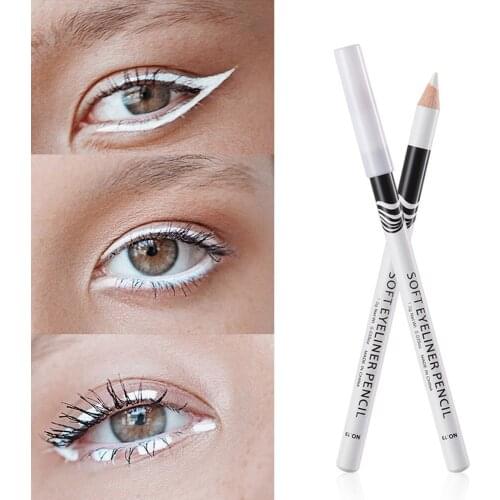 2/3/5/7PCS Women Girls White Eyeliner Pen Pencil Eyeshadow Hightlighter Waterproof Female Lip Pigment Pen Make Up Tools