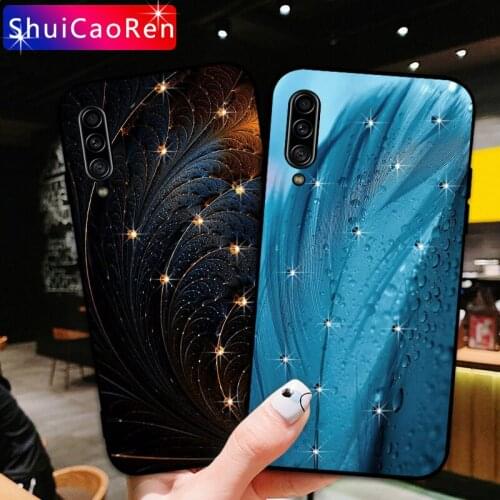 Rhinestone Glitter Soft Case For Samsung Galaxy A01 A10 A20E A21 S A30 A40 A50 A70 A71 A80 A90 A91 TPU Fundas Coque Cover